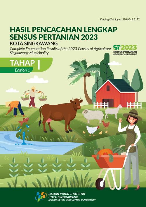 Hasil Pencacahan Lengkap Sensus Pertanian 2023 - Tahap I Kota Singkawang